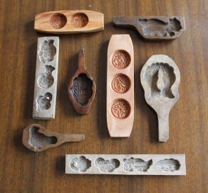 Some of my mooncake molds