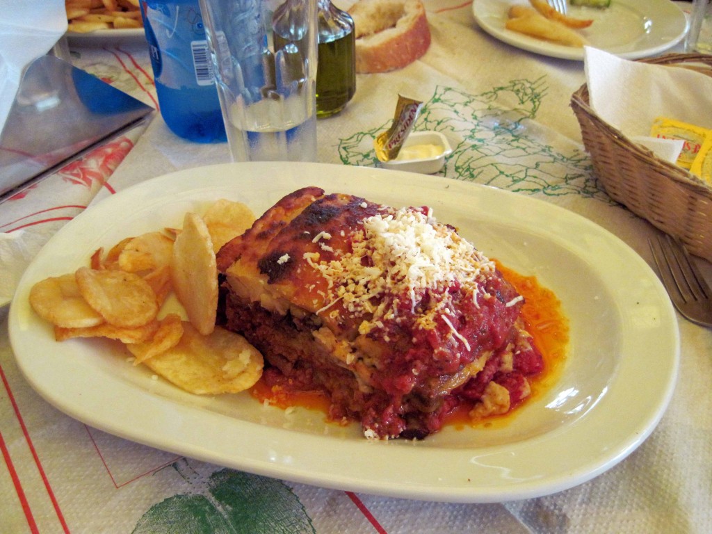 Mmmmmmmmmmm, moussaka. 