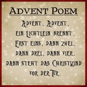 Advent poem copy