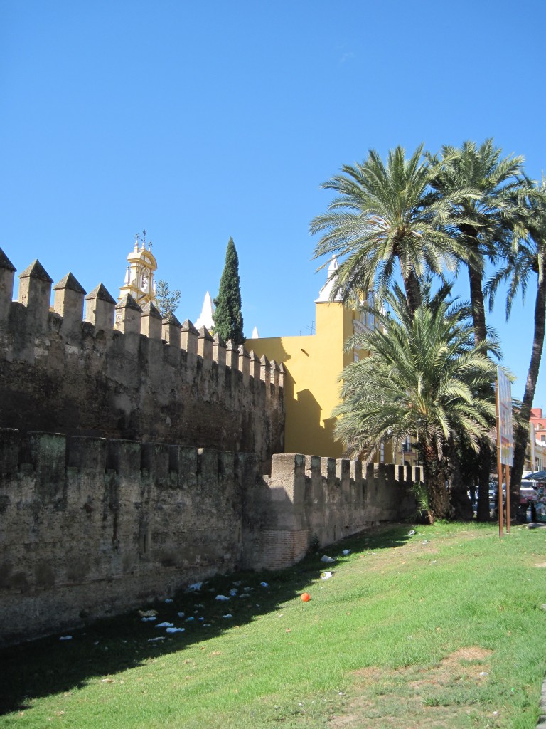 Moorish Wall in front of the Basilica of the Macarena