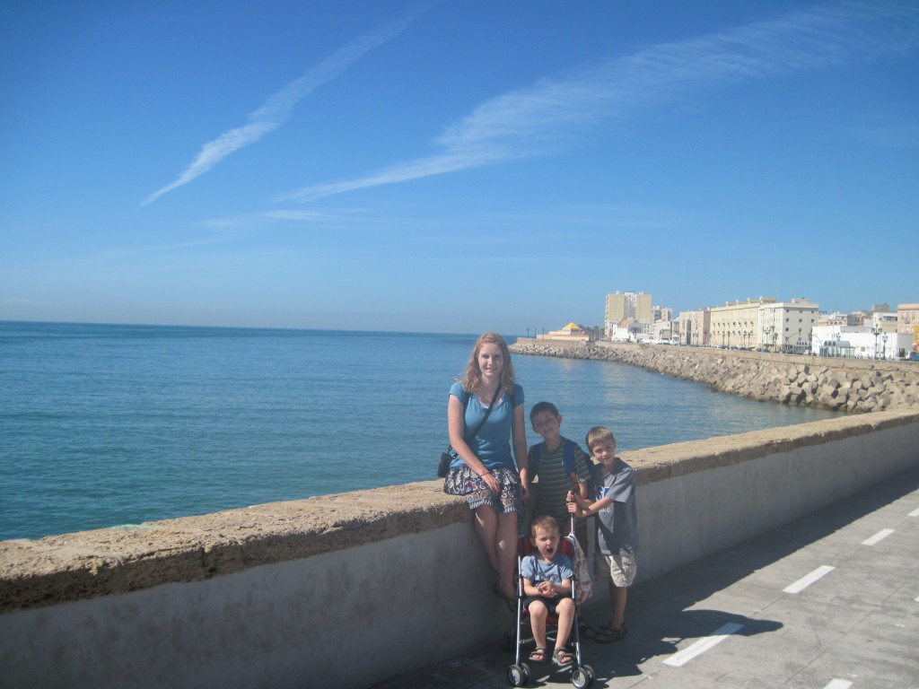 Walking the promenade