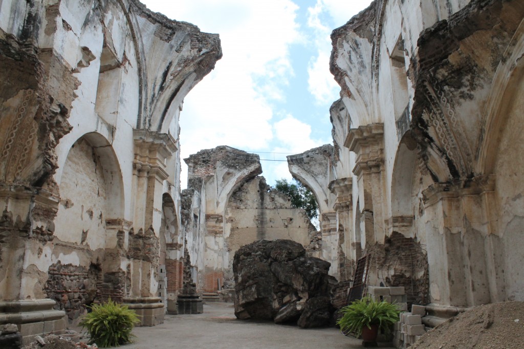 Ruined churches everywhere!