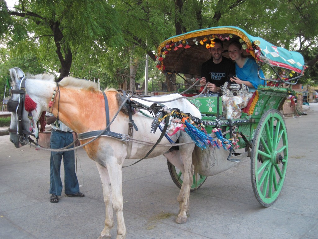 Adorable! But not built for tall Americans. Poor Matthew.