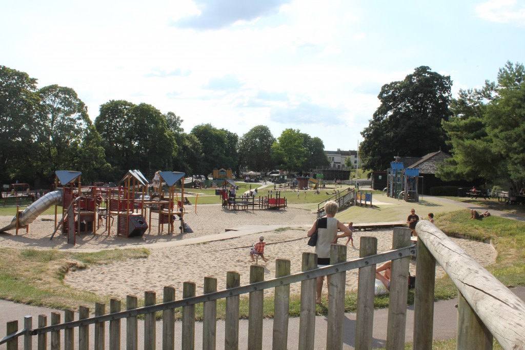 A very large playground