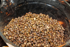 Boiled, drained, and ready to go.