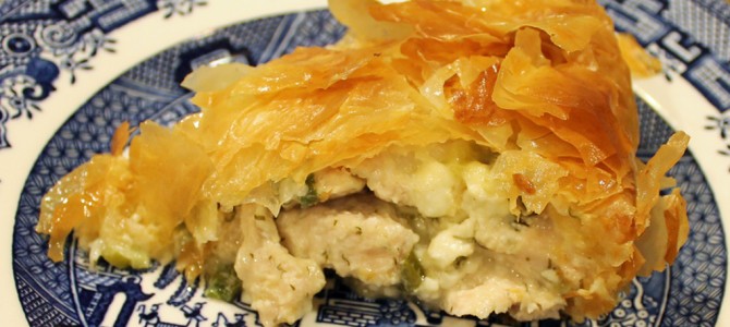 Highchair Travelers: Kotopita –Greek Chicken and Feta Pie