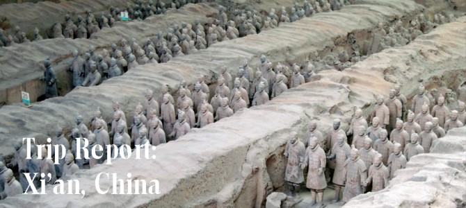 Trip Report: Xi’an, China