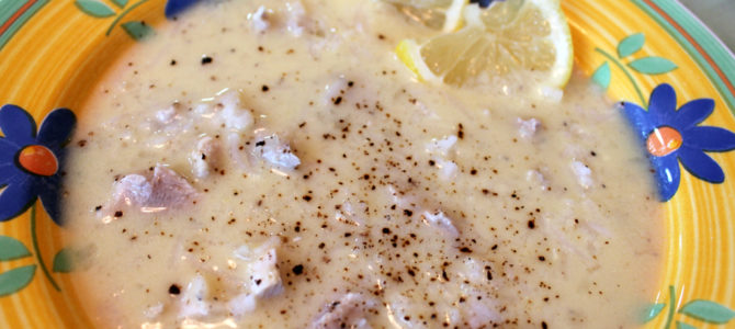 Highchair Travelers: Avgolemono (Greek Lemon Chicken Soup)